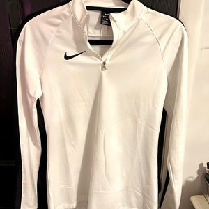 nike soccer dri fit quarter zip